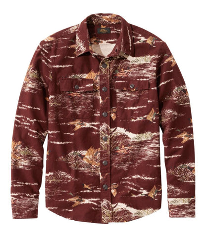 Men's Signature 1933 Chamois Cloth Shirt, Slim Fit, Pattern - US 7168