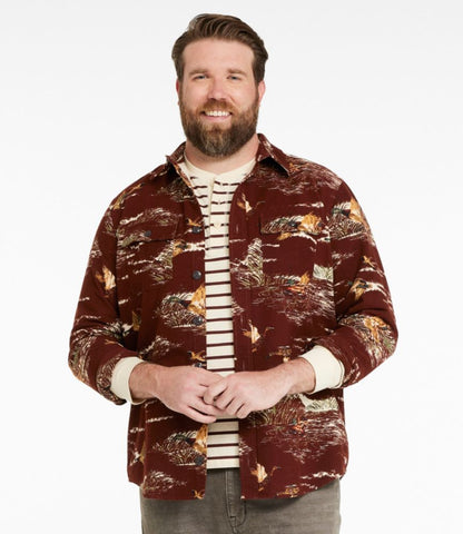 Men's Signature 1933 Chamois Cloth Shirt, Slim Fit, Pattern - US 7168