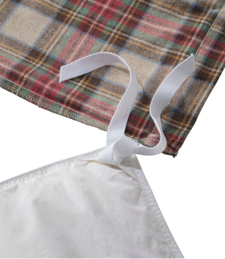 Heritage Chamois Flannel Comforter Cover Collection, Plaid - US 6299
