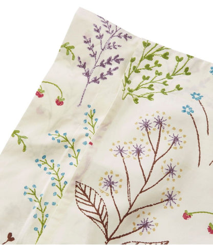 Botanical Floral Percale Comforter Cover Collection - US 9186
