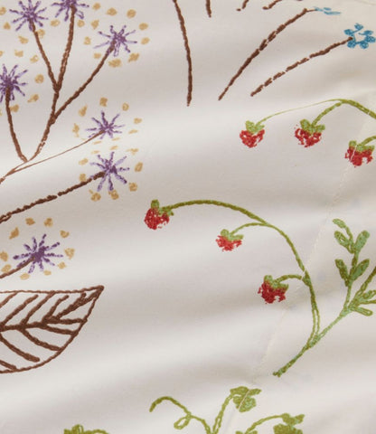 Botanical Floral Percale Comforter Cover Collection - US 9186