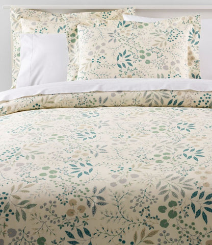 280-Thread-Count Pima Cotton Percale Comforter Cover Collection, Print - US 3847
