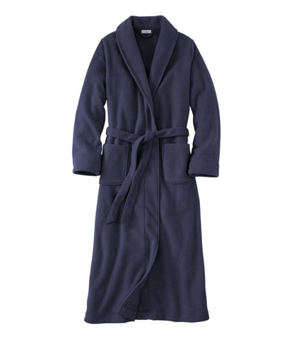Women's Winter Fleece Robe, Wrap-Front - US 1828