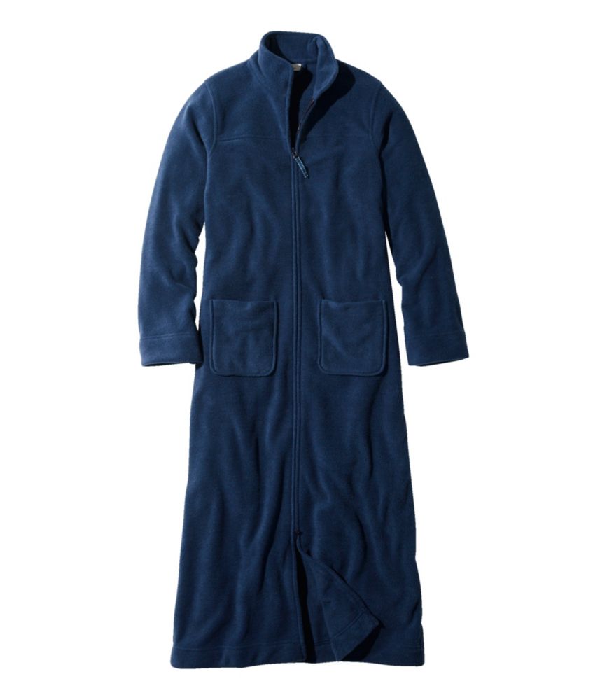 Women's Winter Fleece Robe, Zip-Front - US 4208