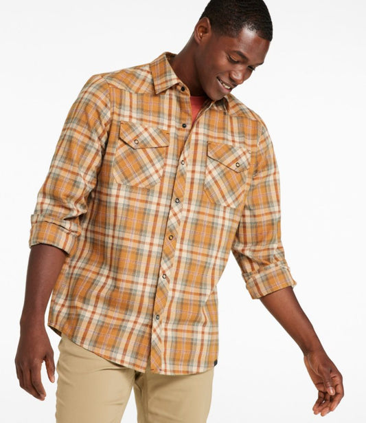 Men's Katahdin Performance Flannel Shirt, Slightly Fitted - US 0260
