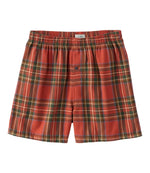 Men's Scotch Plaid Flannel Boxers - US 5705