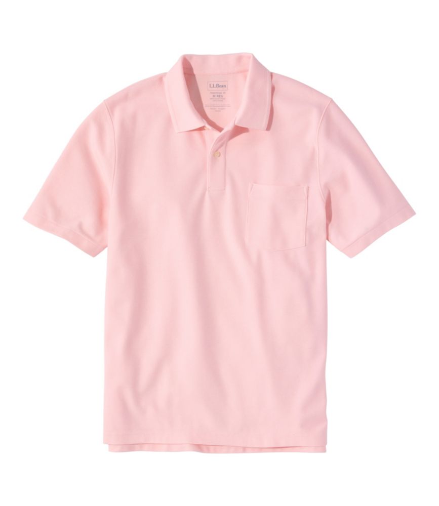 Men's Premium Double L® Polo, Hemmed Short-Sleeve with Pocket - US 4236