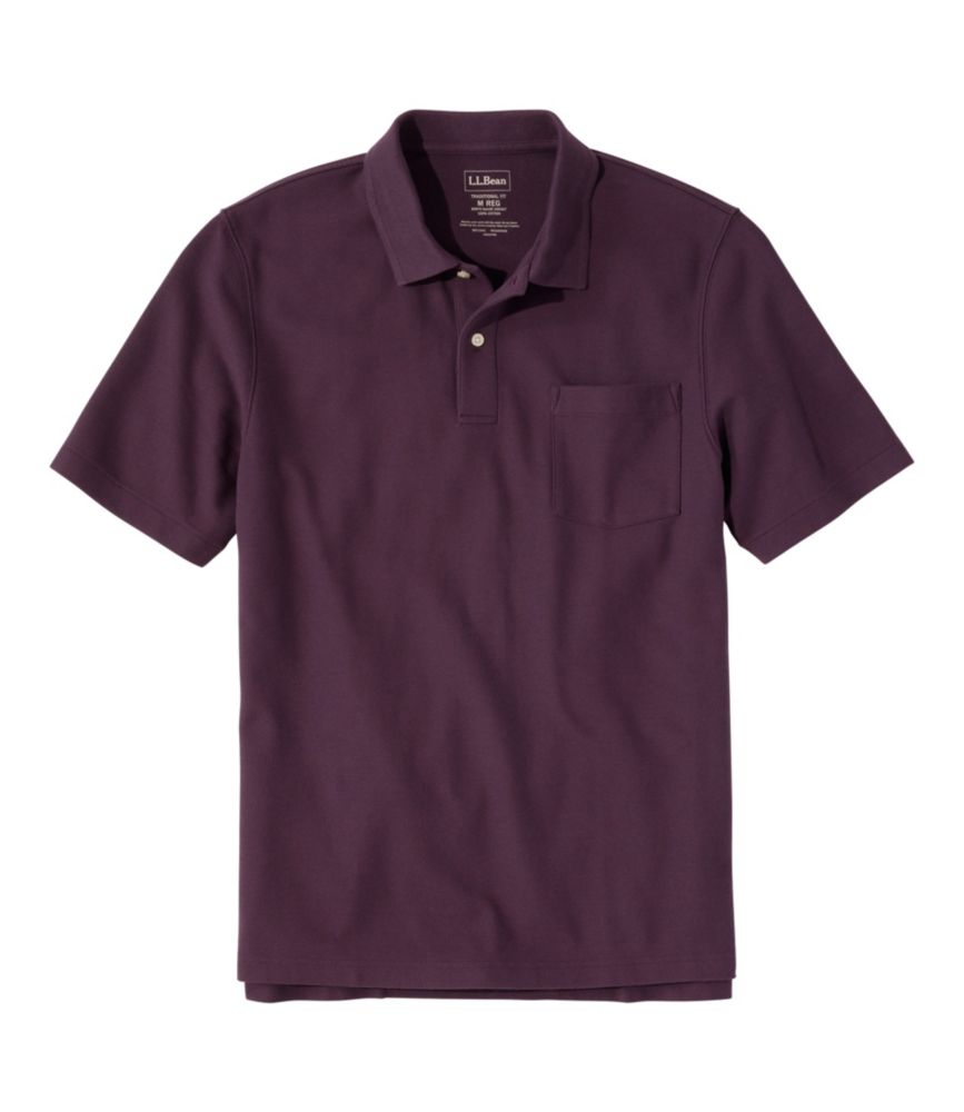 Men's Premium Double L® Polo, Hemmed Short-Sleeve with Pocket - US 3309