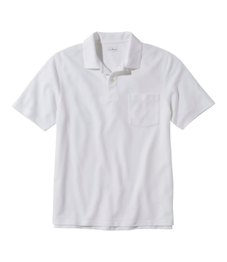 Men's Premium Double L® Polo, Hemmed Short-Sleeve with Pocket - US 2504