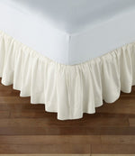 Gathered Cotton Bed Skirt - US 9636