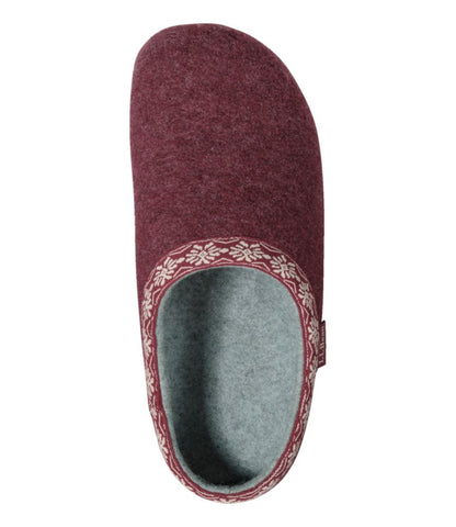 Women's L.L.Bean Wool Slipper Clog - US 5900