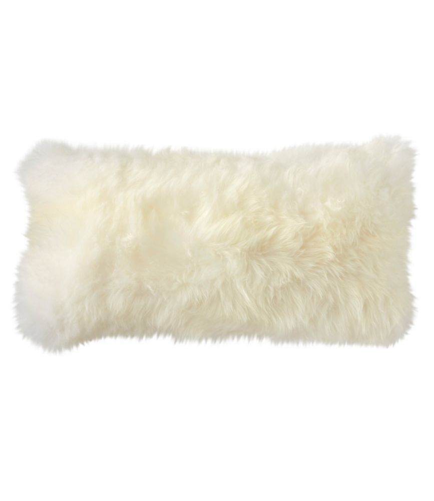Sheepskin Throw Pillow, 11" x 22" - US 8520