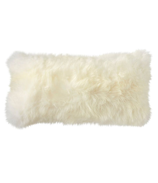 Sheepskin Throw Pillow, 11" x 22" - US 8520