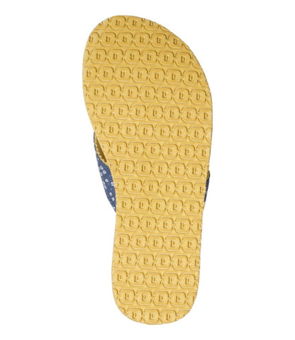 Women's Maine Isle Flip-Flops, Woven Print - US 5313