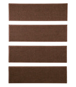 Everyspace Recycled Waterhog Mat, Stair Treads, Set of Four - US 3280