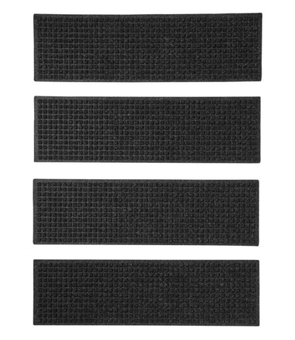 Everyspace Recycled Waterhog Mat, Stair Treads, Set of Four - US 1962