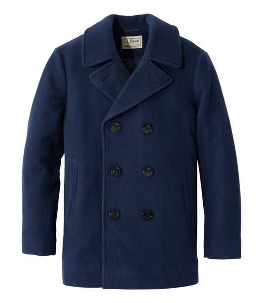 Men's L.L.Bean Wool Peacoat - US 3465