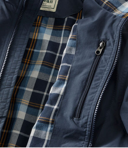 Men's Warm-Up Jacket, Flannel-Lined - US 3933