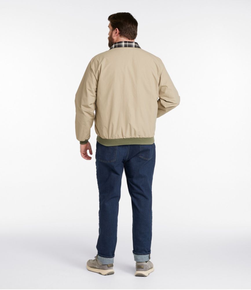 Men's Warm-Up Jacket, Flannel-Lined - US 7419