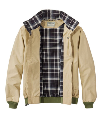 Men's Warm-Up Jacket, Flannel-Lined - US 7419