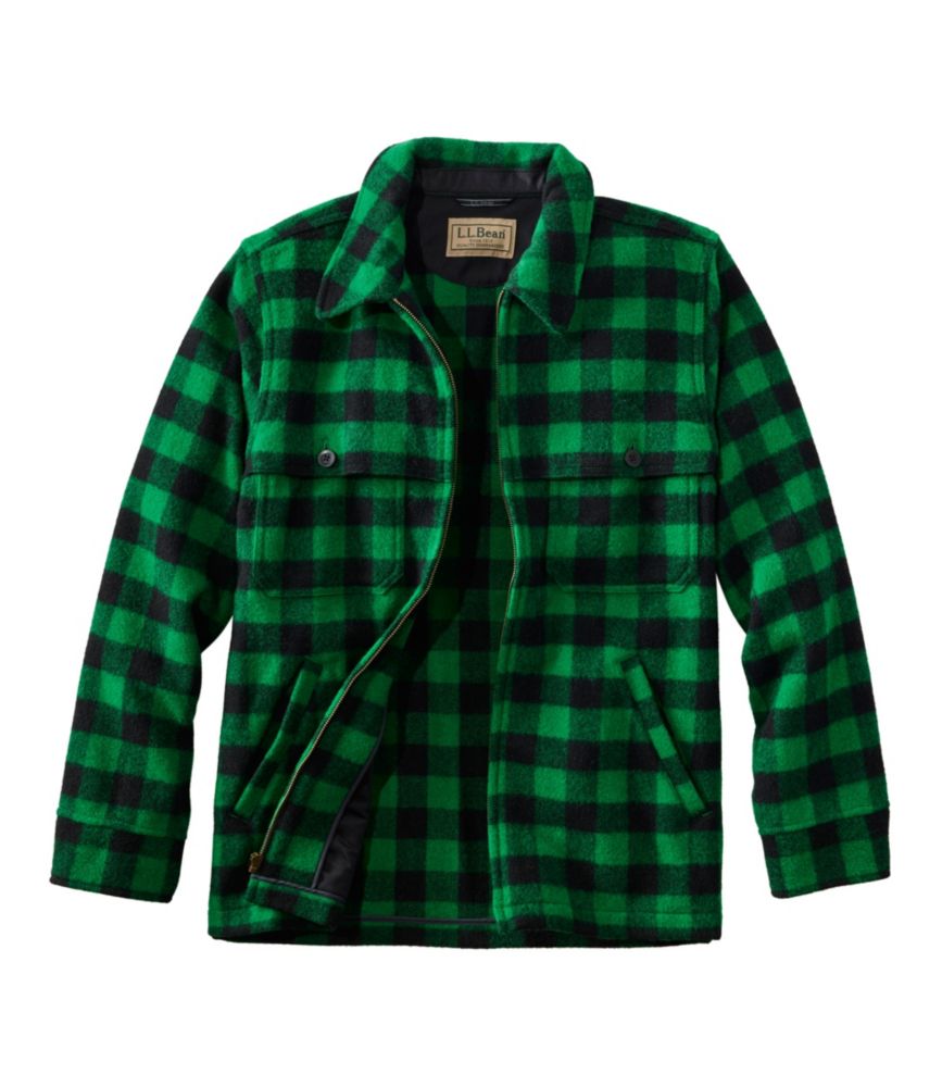 Men's Maine Guide Zip-Front Jac-Shirt, Plaid - US 0570