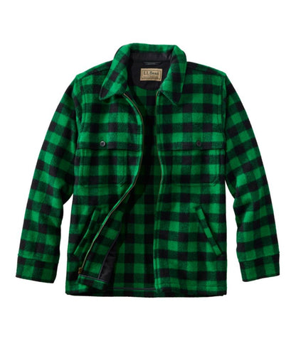 Men's Maine Guide Zip-Front Jac-Shirt, Plaid - US 0570