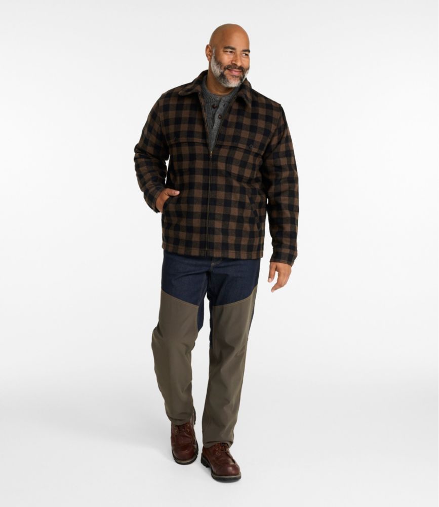 Men's Maine Guide Zip-Front Jac-Shirt, Plaid - US 2984