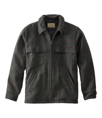Men's Maine Guide Zip-Front Jac-Shirt with PrimaLoft, Plaid - US 8063