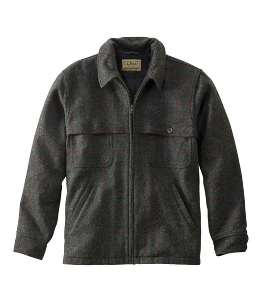 Men's Maine Guide Zip-Front Jac-Shirt with PrimaLoft, Plaid - US 8063