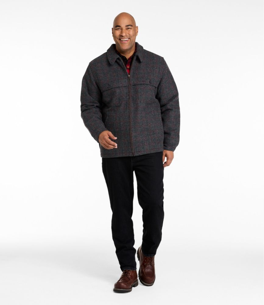 Men's Maine Guide Zip-Front Jac-Shirt with PrimaLoft, Plaid - US 8063