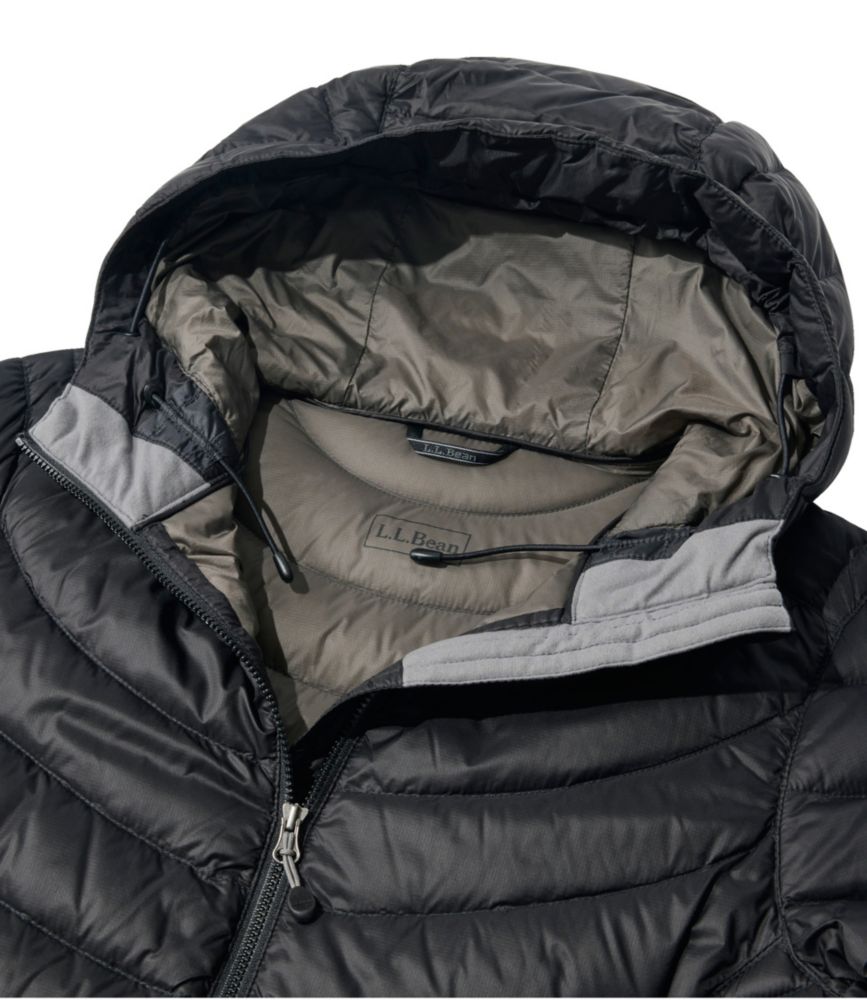 Women's Ultralight 850 Down Hooded Coat, Three-Quarter Length - US 4823