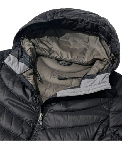 Women's Ultralight 850 Down Hooded Coat, Three-Quarter Length - US 4823