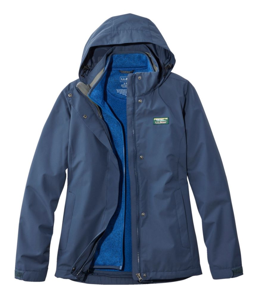Women's L.L.Bean Sweater Fleece 3-in-1 Jacket - US 7198
