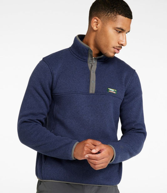 Men's L.L.Bean Sweater Fleece Pullover - US 6074