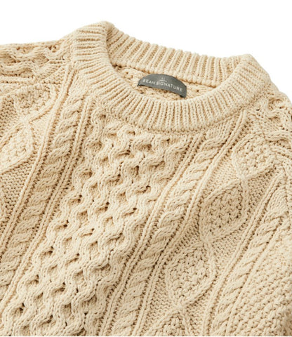 Men's Signature Cotton Fisherman Sweater - US 2882