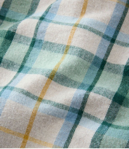 Women's Scotch Plaid Flannel Shirt, Sherpa-Lined Zip Hoodie - US 8180
