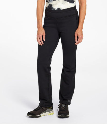 Women's PrimaLoft ThermaStretch Fleece Pants, Mid-Rise Straight-Leg - US 4924