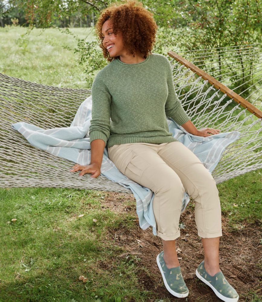 Women's Midweight Cotton Slub Rollneck Pullover - US 6825