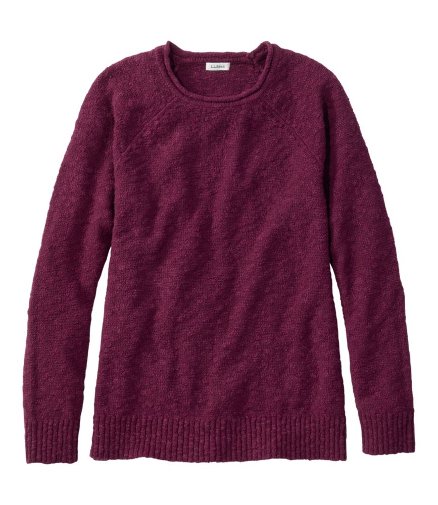 Women's Midweight Cotton Slub Rollneck Pullover - US 1337