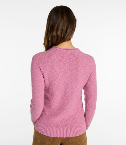 Women's Midweight Cotton Slub Rollneck Pullover - US 1708