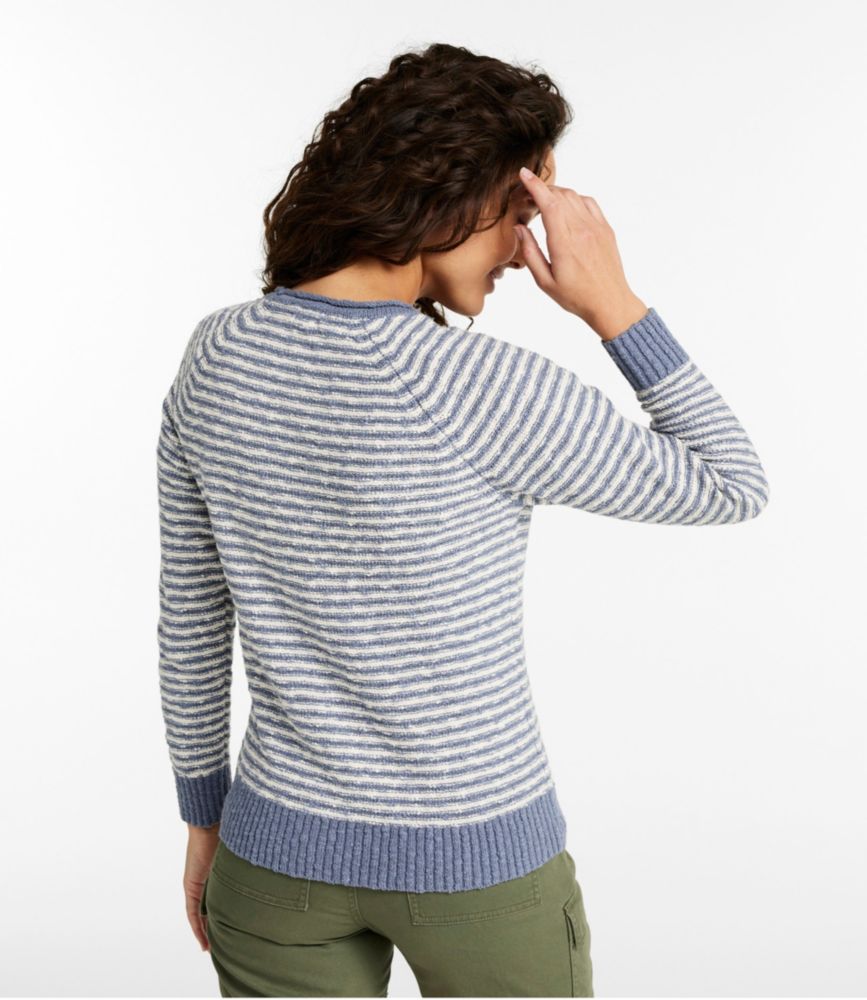 Women's Midweight Cotton Slub Rollneck Pullover Stripe - US 2950