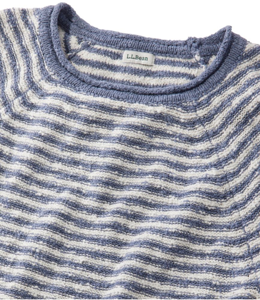 Women's Midweight Cotton Slub Rollneck Pullover Stripe - US 2950