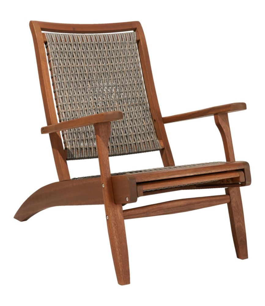 Wicker Eucalyptus Lounger - US 4216