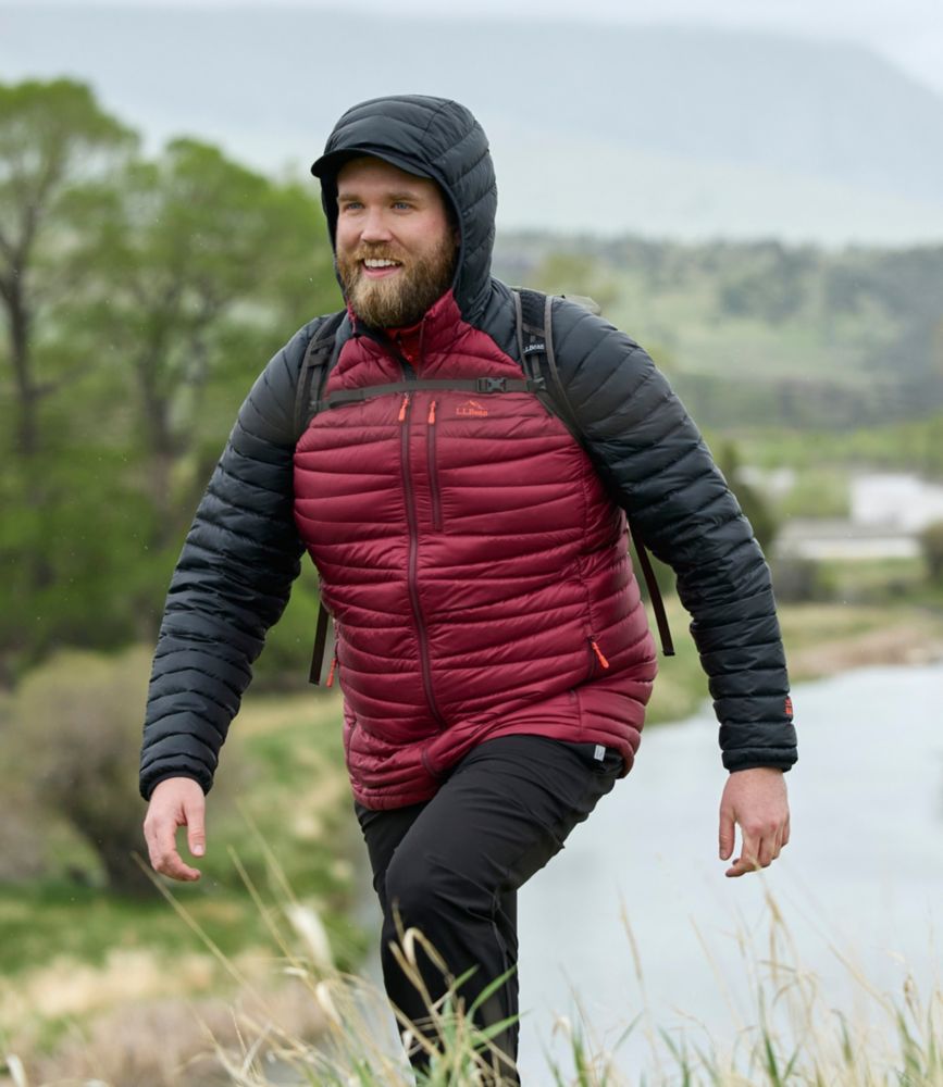 Men's Ultralight 850 Down Sweater Hooded Jacket - US 8407