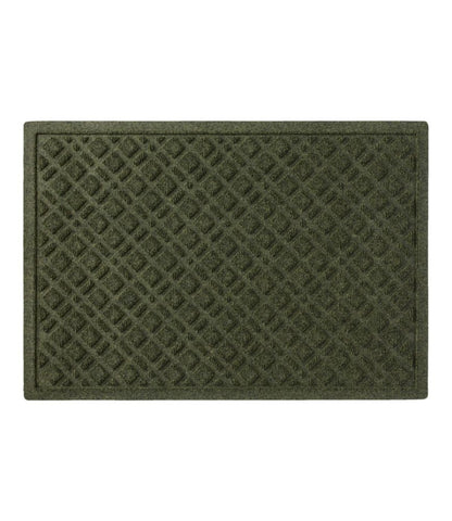 Heavyweight Recycled Waterhog Doormat, Plaid - US 9241