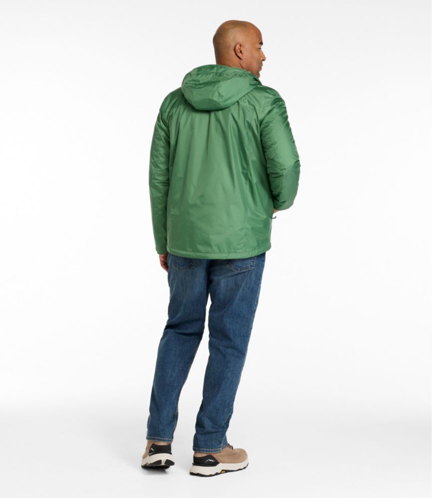 Men's Trail Model Rain Jacket, Fleece-Lined - US 5084