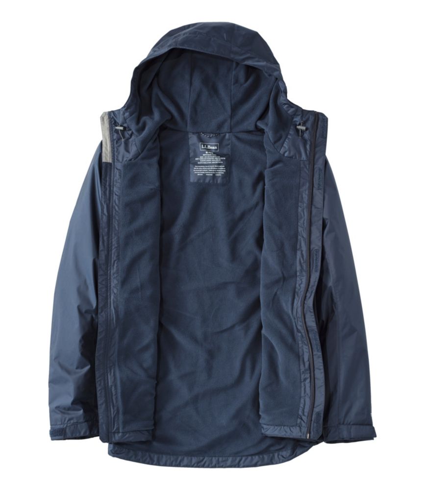 Men's Trail Model Rain Jacket, Fleece-Lined - US 3597