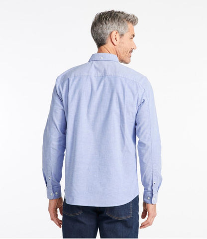 Men's Comfort Stretch® Oxford Shirt, Slightly Fitted Untucked Fit - US 6483