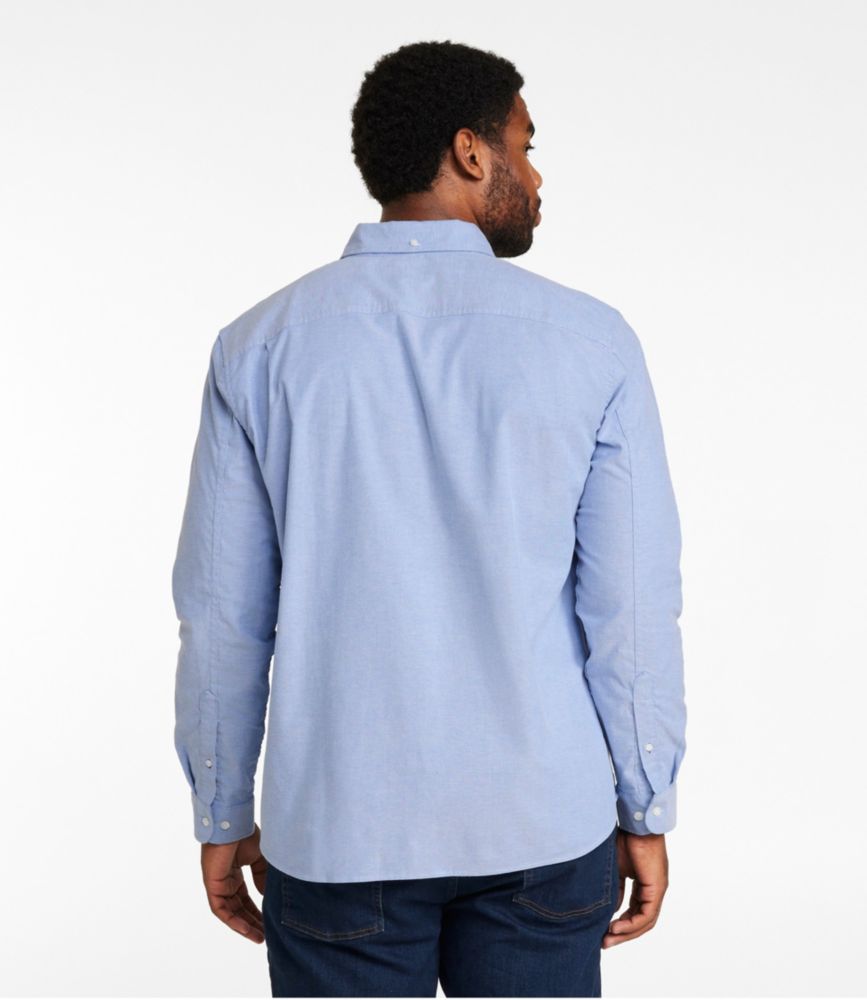 Men's Comfort Stretch® Oxford Shirt, Slightly Fitted Untucked Fit - US 6483