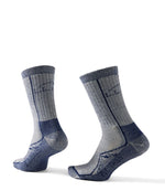 Adults' Cresta Wool Midweight Hiking Socks, Crew - US 7488